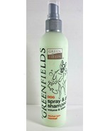 Green Fields Dog Spray and Go Shampoo Volume &amp; Shine Normal 8.4 fl oz NEW - $31.12 CAD