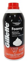 Gillette Foamy SHAVE FOAM Regular Comfort Glide Formula Shaving 11 oz/31... - $299.35 MXN