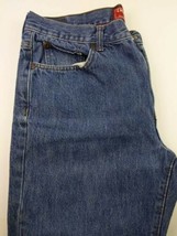 Chaps Denim Straight Leg Jeans 5 Pocket Blue Size 34 x 30 - £24.88 GBP