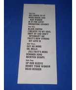 Humble Pie Eat It OBI Song Titles Album Insert Vintage A&amp;M Records RARE* - €17,62 EUR