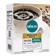 Excelso Robusta Gold Ground Coffee- Bold & Smoky, (4 bags x 10-ct x 10 g) - $61.11