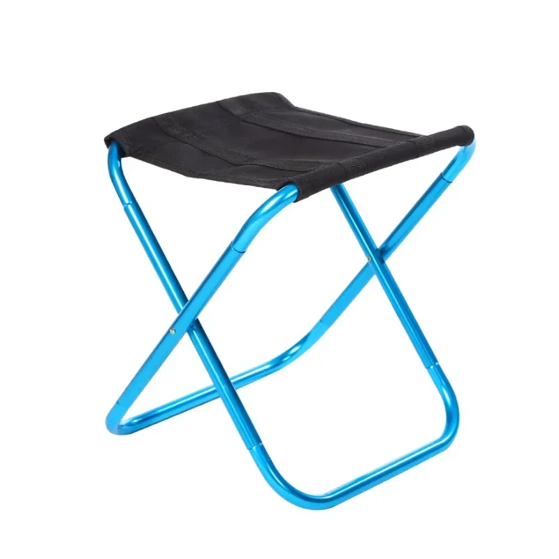 Outdoor Aluminiun Alloy Fishing Chair Portable Folding Fishing Chair Picnic - £14.94 GBP