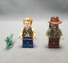 Lego Jurassic World Minifigures 75942 Owen Grady jw066 Sinjin jw054 &amp; Ba... - £9.34 GBP