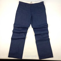 Dockers Pacific Collection Men's Modern Khaki Striped Blue Dress Pants 3... - $23.75