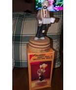 Emmett Kelly Jr. Flambro Clown Figurine &quot;Organ Grinder&quot; Musical - €25,79 EUR