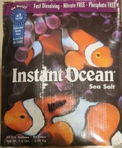 Instant Ocean 25 Gallon Sea Salt Fast Dissolving Nitrate and Phosphate Free - £30.78 GBP