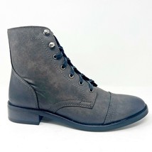 Thursday Boot Co Captain Grey Vegan Leather Womens Combat Boots - £79.89 GBP