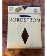 Vtg Earth Brown Nordstrom Lycra Sheer Pantyhose Sz B Sandal Toe NOS New - $9.89