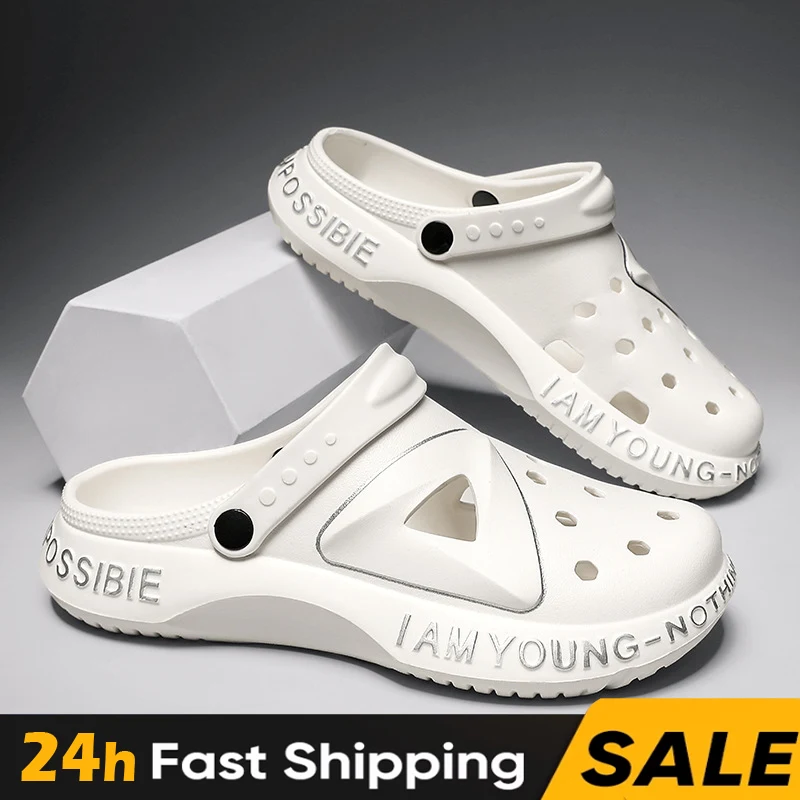 Sandals Women Waterproof Slippers Summer Outdoor Women Slides Soft Sole ... - $14.51+