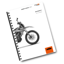 KTM 2022 - 690 ENDURO R EU EDITION - OWNERS MANUAL USER GUIDE - $49.00