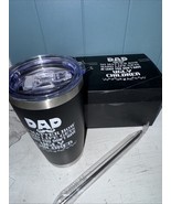 Black 20 OZ Tumbler W/ Straw Fathers Day Gift In Box “Don’t Have Ugly Ch... - $27.28 CAD