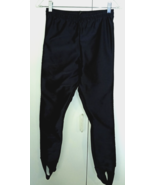 L.L. BEAN LADIES BLACK NYLON/SPANDEX STIRRUP PANTS-M-GENTLY WORN-FLEECE ... - $272.78 MXN