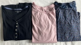 Women&#39;s Long Sleeve T Shirts Lot 3 Medium - $22.46