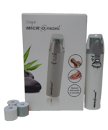Emjoi Micro‑Mani Nail Polisher &amp; 2 Gray 2 White Rollers &amp; Includes Trave... - $21.25 CAD