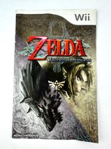 The Legend Of Zelda Twilight Princess Instruction MANUAL Wii Book Only - $11.87