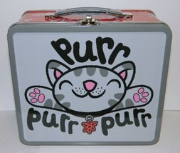 The Big Bang Theory Soft Kitty Illustrated Tin Tote Lunchbox NEW UNUSED - £11.57 GBP