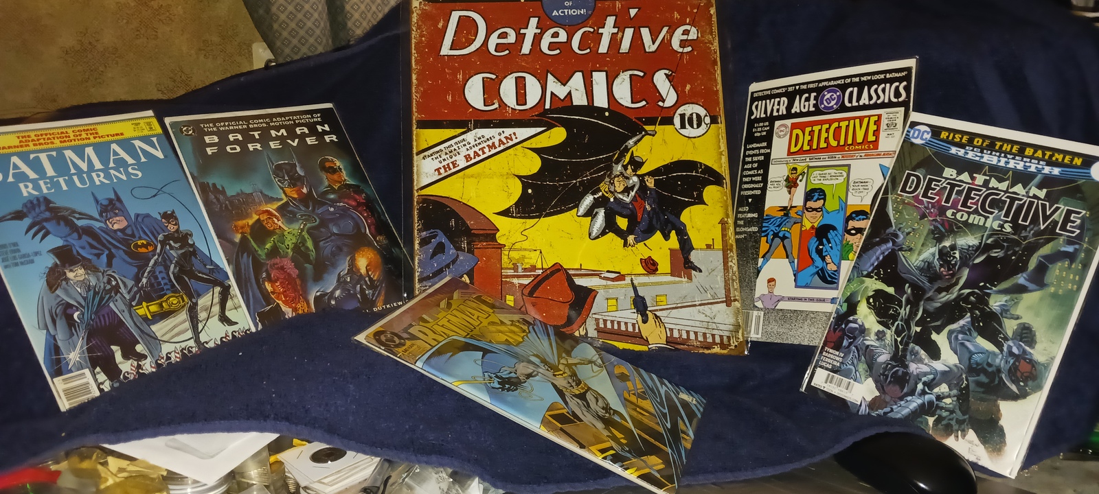 DC BATMAN CLASSICS/2MOVIE/BATMAN500/DETECTIVE1/SILVER AGE/ 18×24 COLL.SI... - $61.99