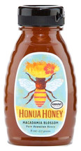 Honua Pure Hawaiian Honey 8 Ounce (Choose from Macadamia or Organic Wile... - $23.85