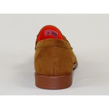 Men's TAYNO Shoes Soft Micro Suede Slip-on Loafer THE CAPRIO S Camel image 6