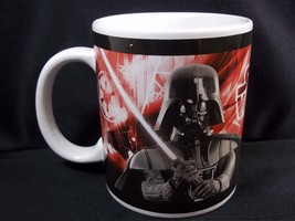 Star Wars coffee mug Storm Trooper &amp; Darth Vader 2011 10 oz Galerie - £6.33 GBP