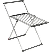 Clothes Drying Rack 43&quot; x 24&quot; x 44&quot; Aluminum Collapsible Silver, Polder ... - $76.40 CAD