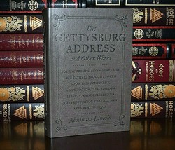 NEW Gettysburg Address  Other Works by Abraham Lincoln Leather Feel Softcover - £17.64 GBP