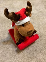 Dan Dee Animated Plush Collector&#39;s Choice Reindeer Christmas Gma got ran... - £10.98 GBP
