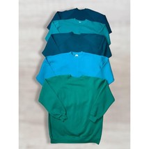 Vintage Wholesale 80s/90s Blank Crewneck Sweatshirt Bundle Green Lot Of ... - $58.85 CAD