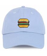 Trendy Apparel Shop Burger Patch Youth Small Fit Unstructured Cotton Bas... - £15.97 GBP