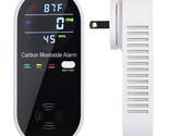 3-in-1 Carbon Monoxide Detector, Carbon Monoxide Detector Plug in Wall w... - £39.61 GBP