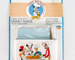 Disney Magnetic Memo Mate Chef Mickey With 120 Sheets Paper Vintage 90s ... - $48.33
