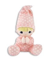 Precious Moments Sleeping Prayer Baby Doll For Boys or Girls 10 in. (Pink) - $15.99