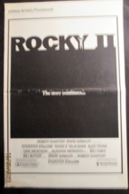 SYLVESTER STALLONE : (ROCKY II) ORIG,1979 VINTAGE MOVIE PRESSBOOK) CLASSIC - $98.99