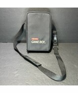 Vintage Official Nintendo Gameboy Carrying Case Travel Bag Black Strap - $314.41 MXN