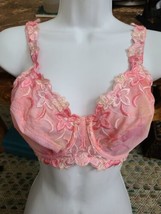 Couture by Cabernet Women&#39;s Bra Underwire pink Lace Lined  Size 34D 51911 - $14.86