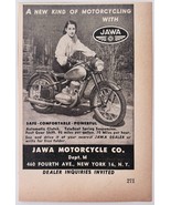 1948 Jawa Motorcycle Co Advertisement Vintage Transportation Motor Bike ... - $19.99