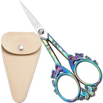Embroidery Scissors, 4.7In Small Detail Shears Sharp Precision Craft Scissor For - £20.05 GBP