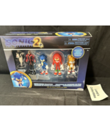 Sonic The Hedgehog 2 Action Figures 5 Pack Robotnik Sonic Knuckles Tails... - £75.82 GBP