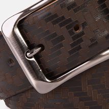 The Meram Black Calfskin Belt image 1