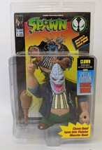 1994 Todd McFarlane&#39;s SPAWN &#39;Clown&#39; Series 1 Action Figure #10105 &amp; Comic SEALED - £19.98 GBP