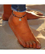 Vintage Boho Multi Layer Sun Anklet Ankle Bracelet - £13.25 GBP