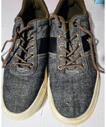 US Polo Assn Helm Casual Shoes Lace Up Canvas Upper Leather Trim Mens Si... - $21.19 CAD