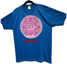 VTG Tropical Beach ACAPULCO Royal Blue Single Stitch Tee Shirt size XL - $13.00