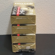 Maxell Camcorder Video Tapes VHS-C TC-30 HGX Gold Premium High Grade 4 P... - $21.73