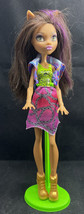 Monster High First Day Of School Clawdeen Wolf Doll. (2016) *Pre-Owned* - £10.40 GBP