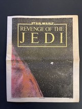 Star Wars Revenge Of The Jedi Yuma Daily Sun Newspaper 20 Pg. Insert 1982 Return - £175.16 GBP