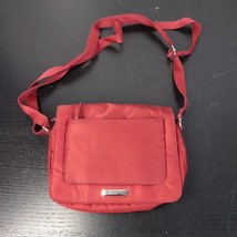 Rosetti Red Nylon Adjustable Small Travel Credit Card Shoulder Bag Purse - £8.65 GBP