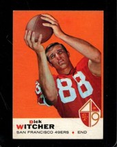 1969 Topps #91 Dick Witcher Vgex 49ERS *X106051 - £2.15 GBP