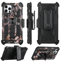 Machine Design 3in1 Combo Holster Clip Case ARMY For iPhone 13 - £6.84 GBP