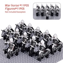 Medieval Rohan Knights soldiers Guard Army lotr Cavalier Action Figures ... - $32.99